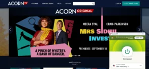 Acorn tv in australia through expressvpn