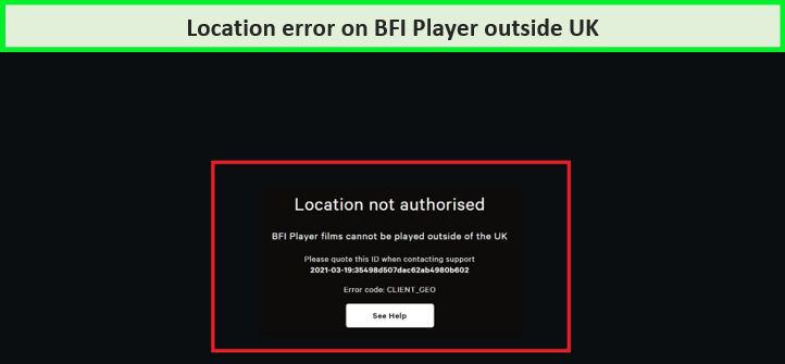 Bfi player in canada location error
