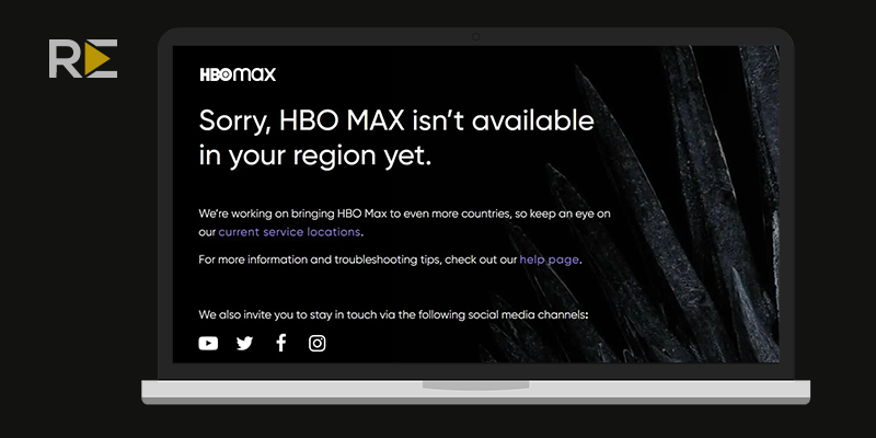 Hbo maxx thailand geo-restriction error